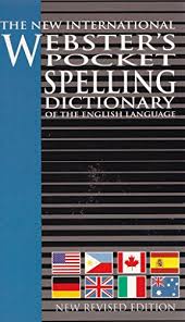 the new international webster's pocket spelling dictionary of the English language